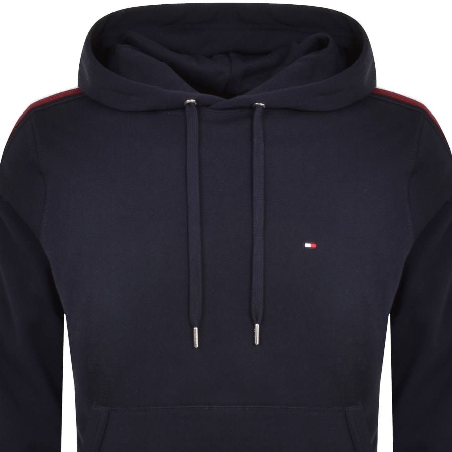 Tommy Hilfiger Global Stripe Tape Hoodie Navy